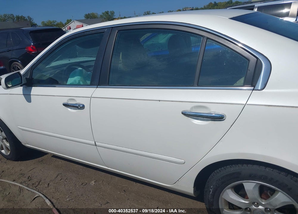 2008 KIA OPTIMA EX VIN: KNAGE123985170494