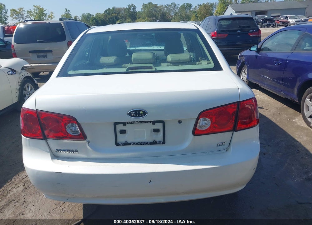 2008 KIA OPTIMA EX VIN: KNAGE123985170494