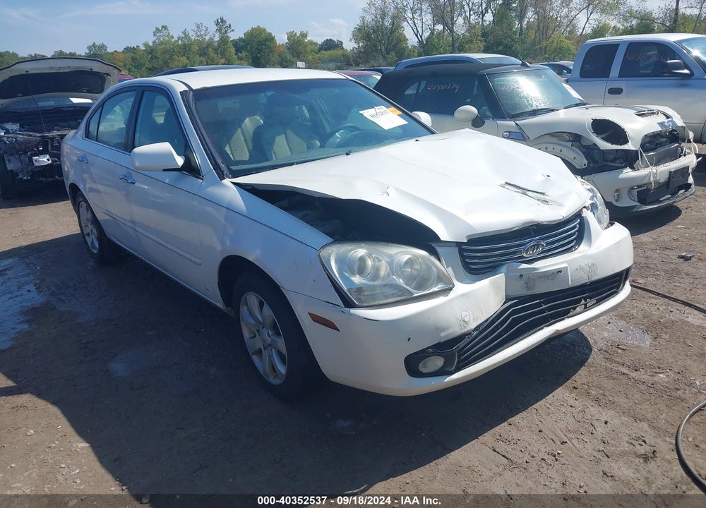 2008 KIA OPTIMA EX VIN: KNAGE123985170494