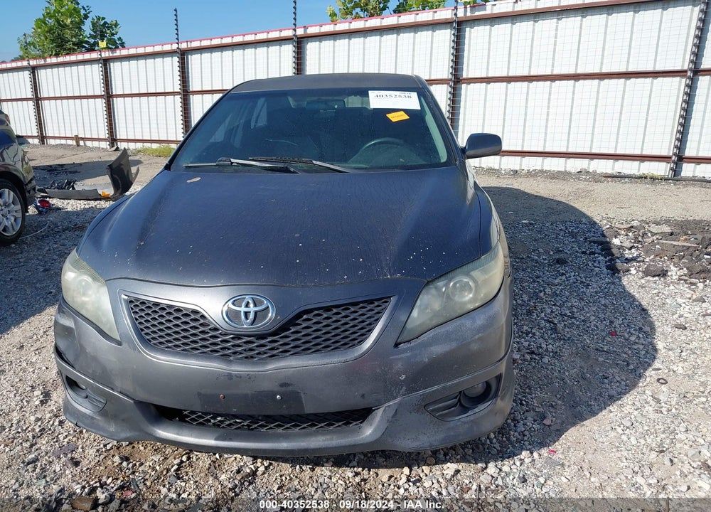 2010 TOYOTA CAMRY SE VIN: 4T1BF3EK0AU015607