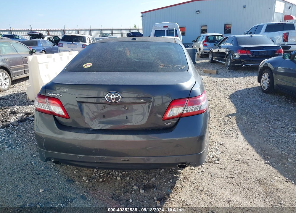 2010 TOYOTA CAMRY SE VIN: 4T1BF3EK0AU015607