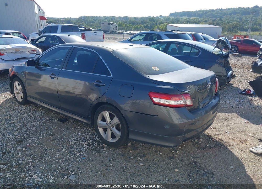 2010 TOYOTA CAMRY SE VIN: 4T1BF3EK0AU015607