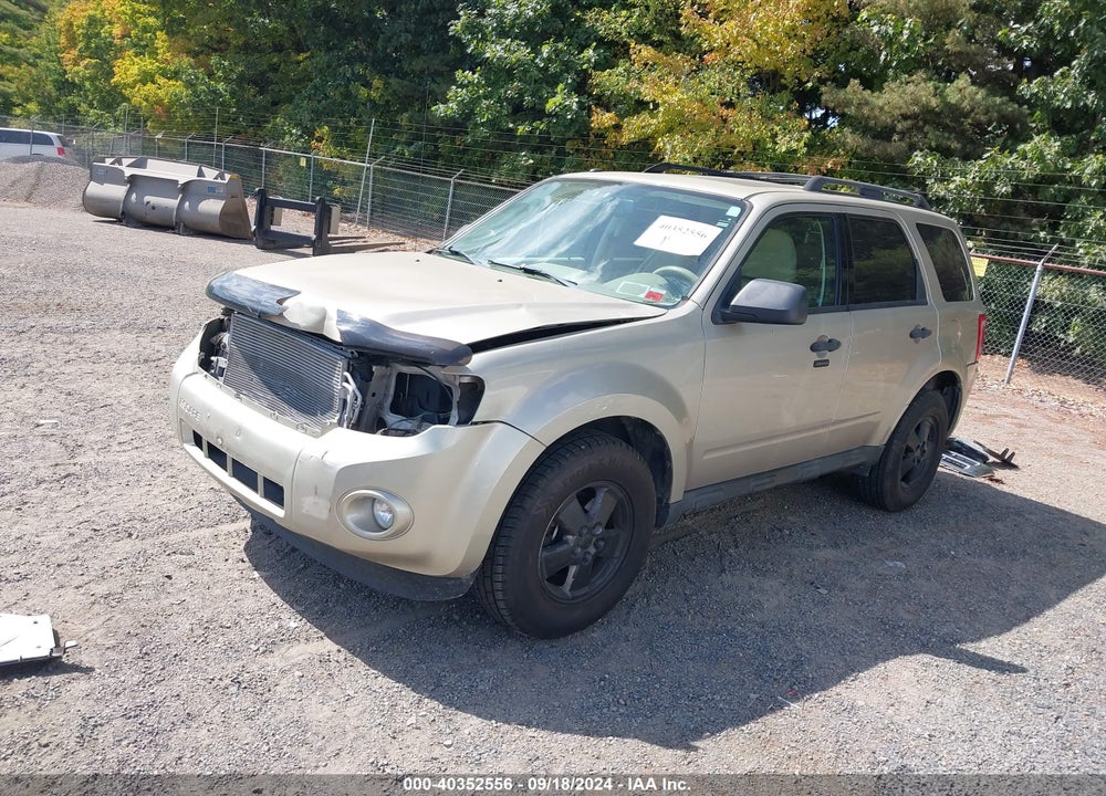 2010 FORD ESCAPE XLT VIN: 1FMCU9D75AKD25452