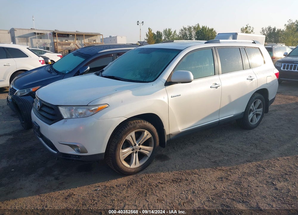 2013 TOYOTA HIGHLANDER LIMITED V6 VIN: 5TDDK3EH3DS212096