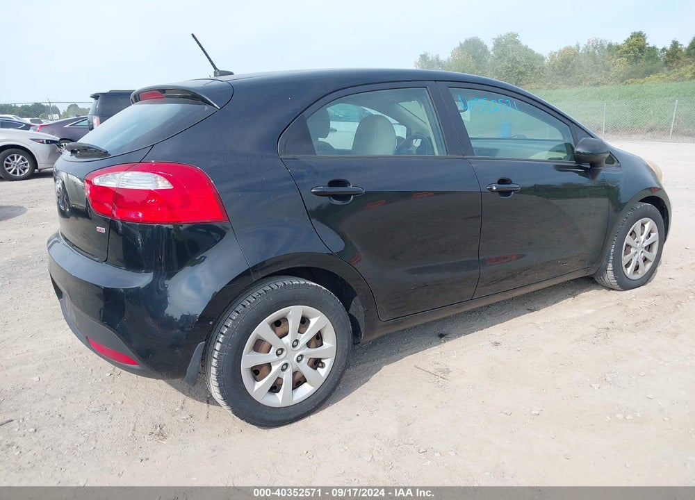 2013 KIA RIO LX VIN: KNADM5A33D6283036