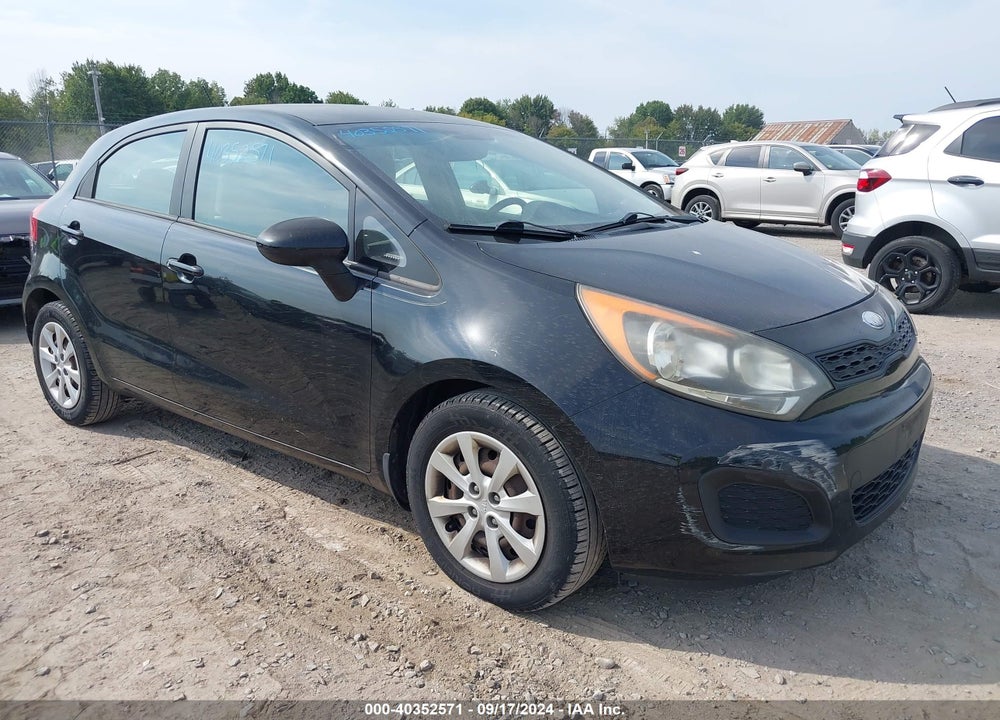 2013 KIA RIO LX VIN: KNADM5A33D6283036
