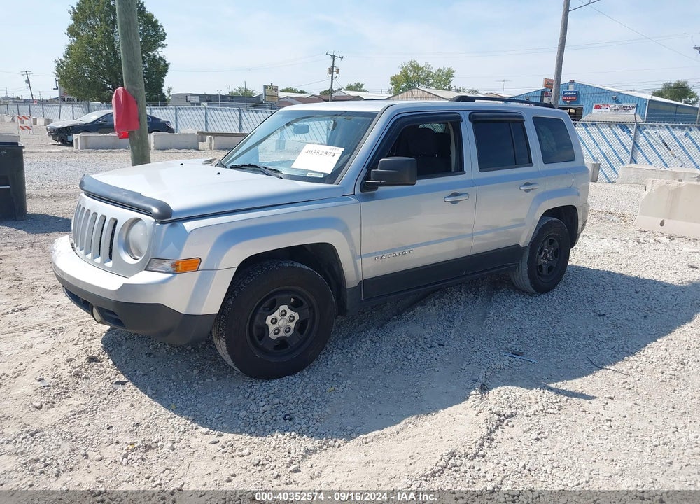 2014 JEEP PATRIOT SPORT VIN: 1C4NJPBA3ED586923