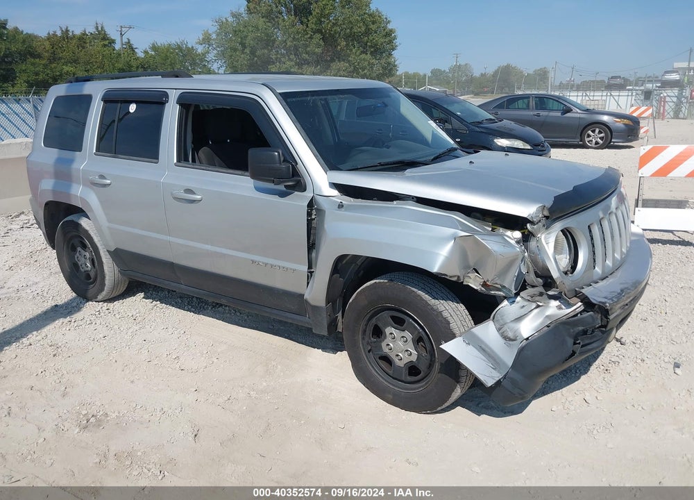 2014 JEEP PATRIOT SPORT VIN: 1C4NJPBA3ED586923