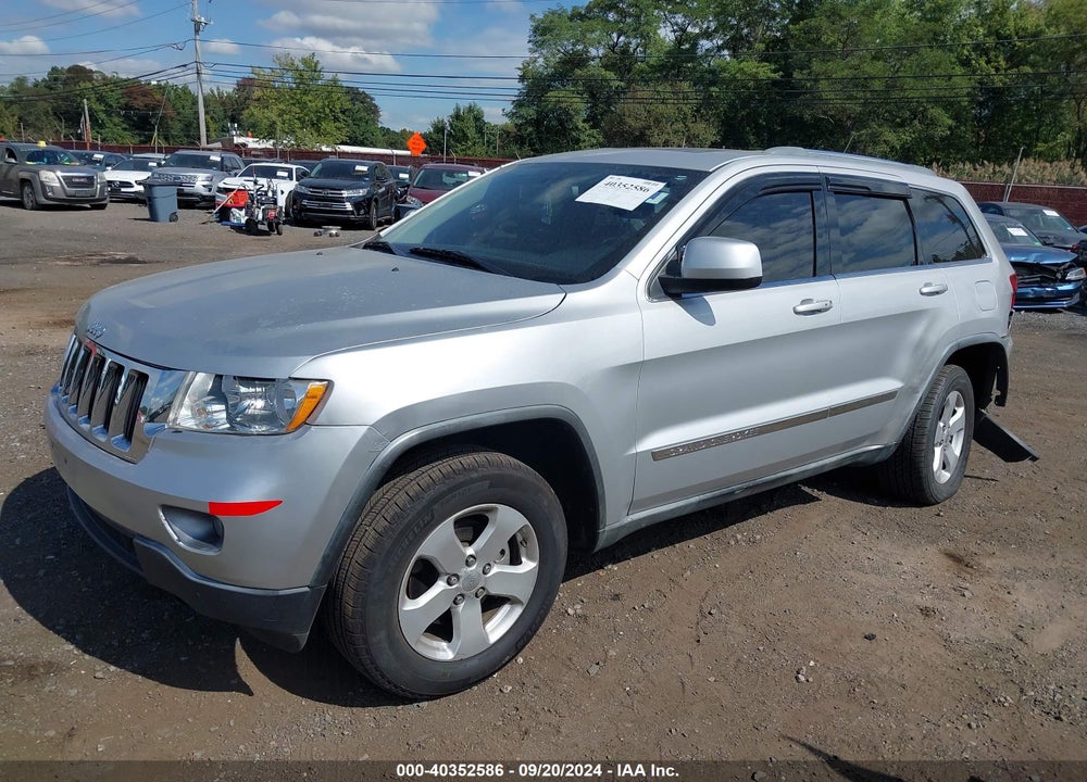 2012 JEEP GRAND CHEROKEE LAREDO VIN: 1C4RJFAG7CC132713