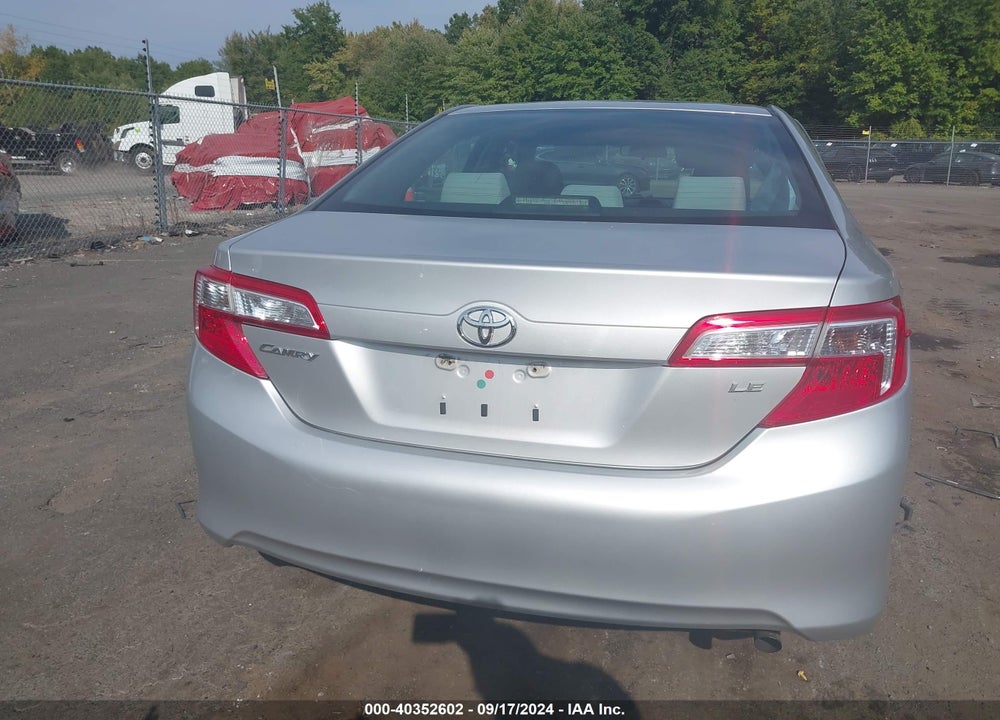 2012 TOYOTA CAMRY LE VIN: 4T4BF1FK2CR163088