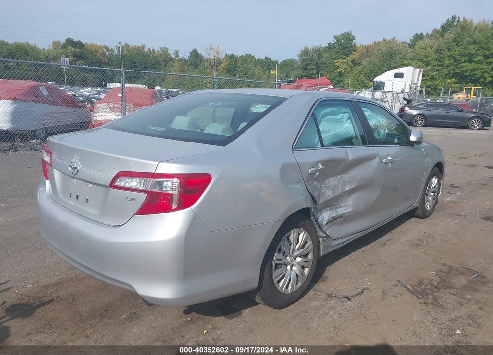 2012 TOYOTA CAMRY LE VIN: 4T4BF1FK2CR163088