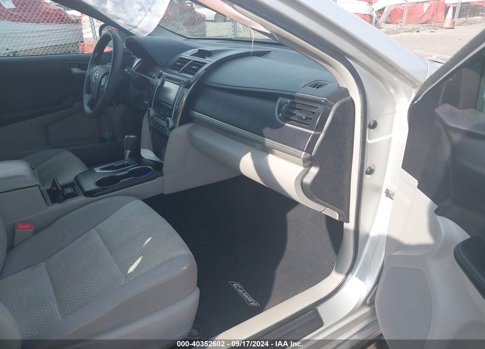 2012 TOYOTA CAMRY LE VIN: 4T4BF1FK2CR163088