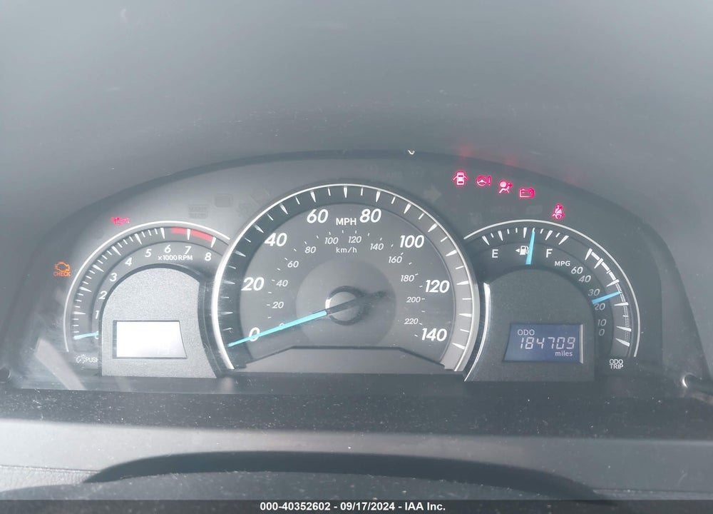 2012 TOYOTA CAMRY LE VIN: 4T4BF1FK2CR163088