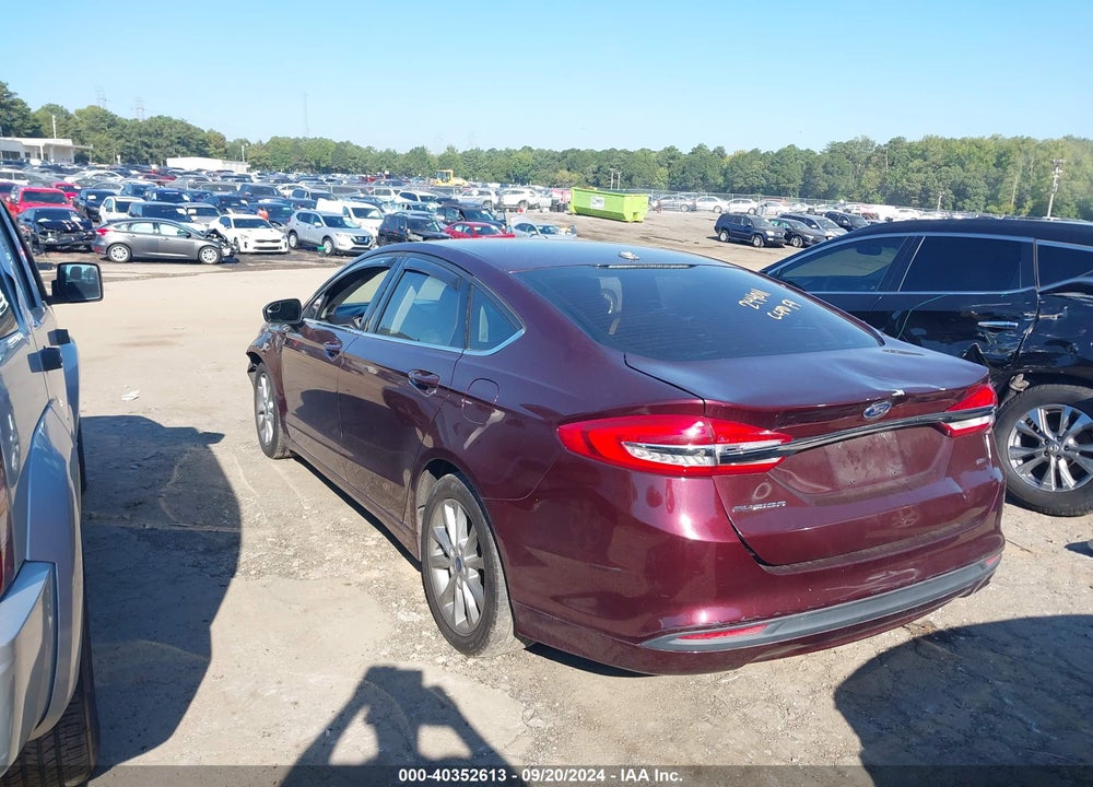 2017 FORD FUSION SE VIN: 3FA6P0H72HR414924
