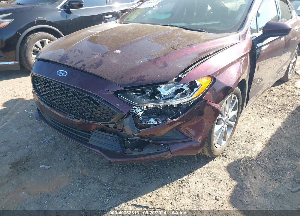2017 FORD FUSION SE VIN: 3FA6P0H72HR414924