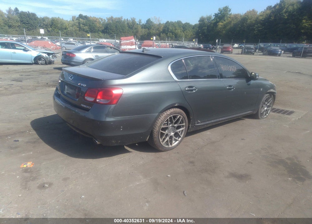 2008 LEXUS GS 350 VIN: JTHCE96S580020959
