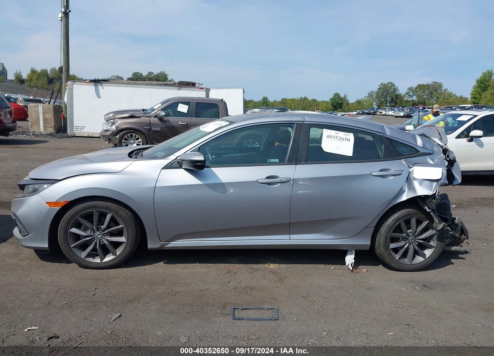 2019 HONDA CIVIC EX VIN: 19XFC1F33KE211194