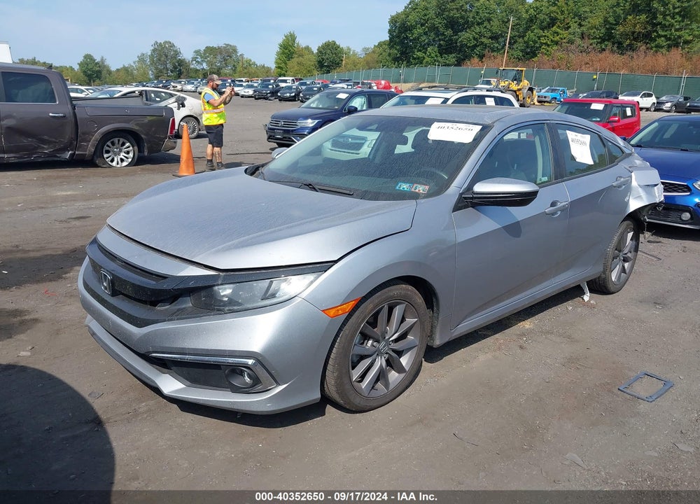 2019 HONDA CIVIC EX VIN: 19XFC1F33KE211194