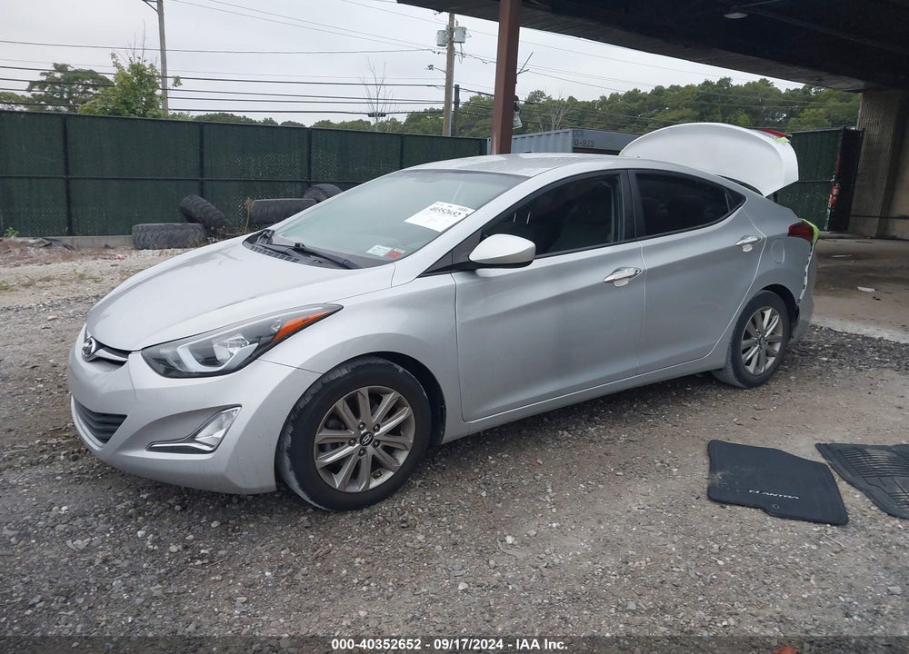 2014 HYUNDAI ELANTRA SE VIN: KMHDH4AE3EU085813