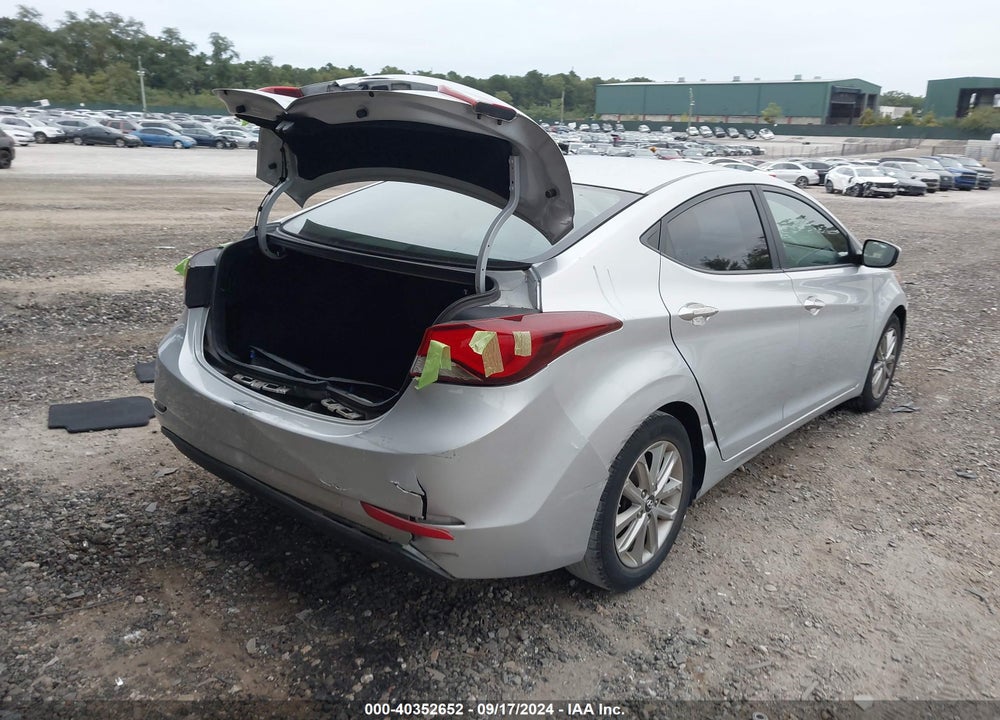 2014 HYUNDAI ELANTRA SE VIN: KMHDH4AE3EU085813