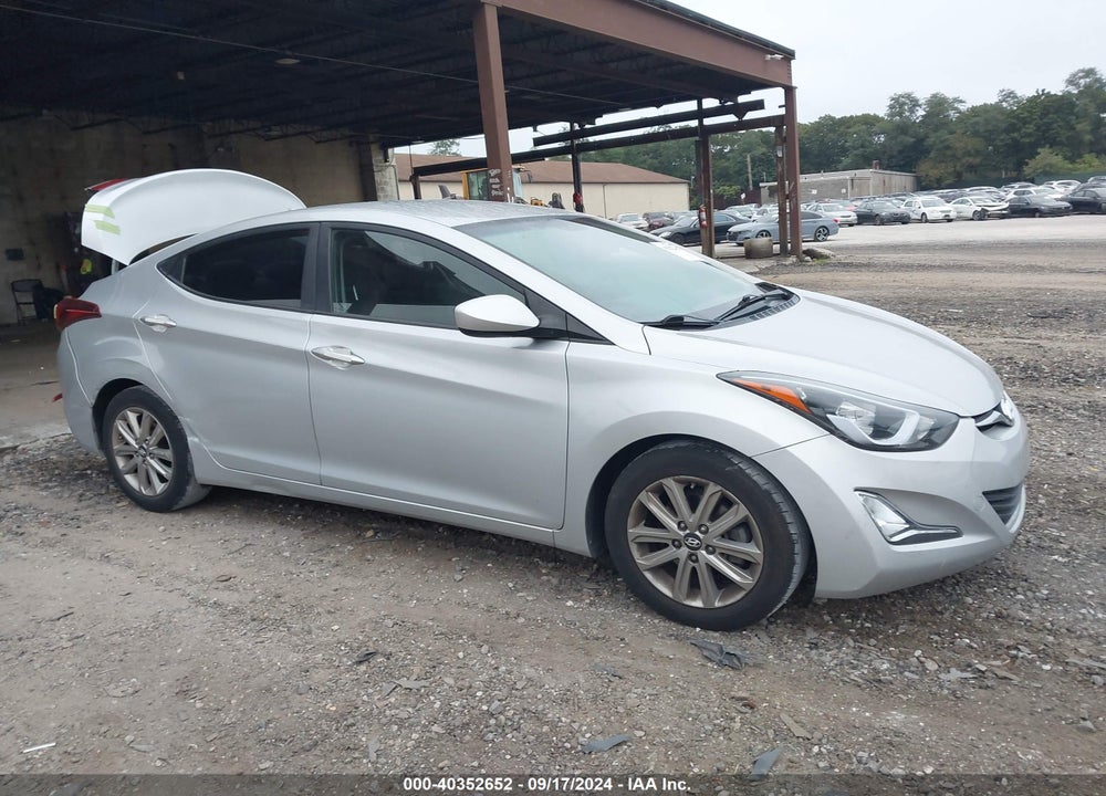 2014 HYUNDAI ELANTRA SE VIN: KMHDH4AE3EU085813
