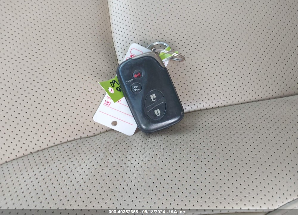 2009 LEXUS ES 350 VIN: JTHBJ46G592301395