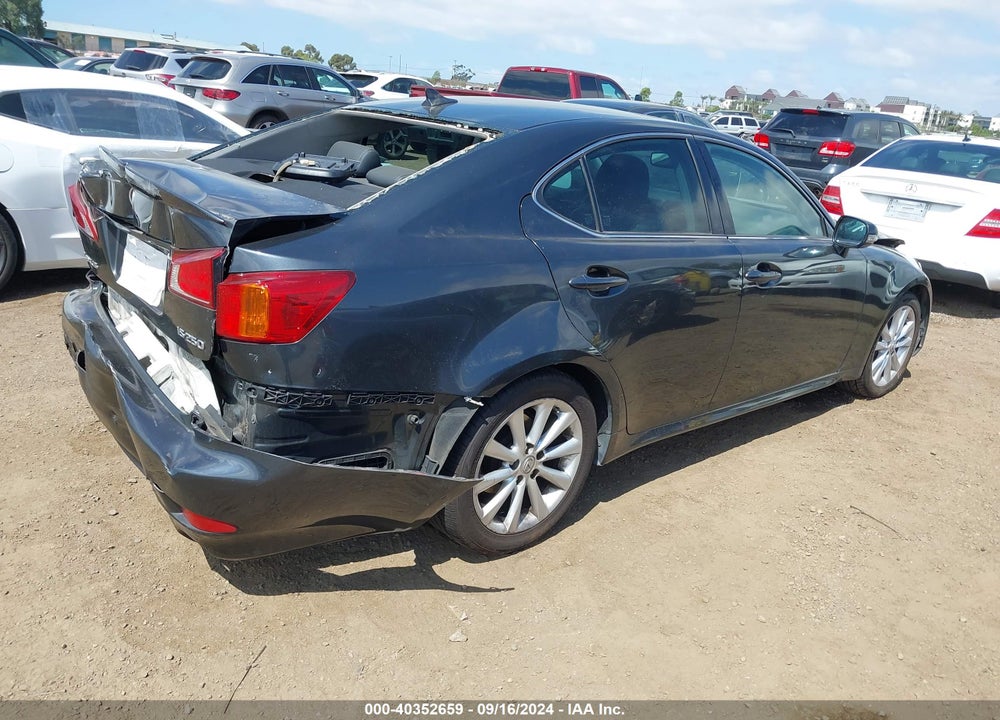 2010 LEXUS IS 250 VIN: JTHBF5C23A5115597