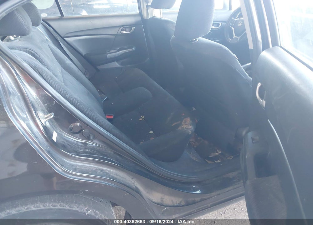 2013 HONDA CIVIC LX VIN: 2HGFB2F58DH524339