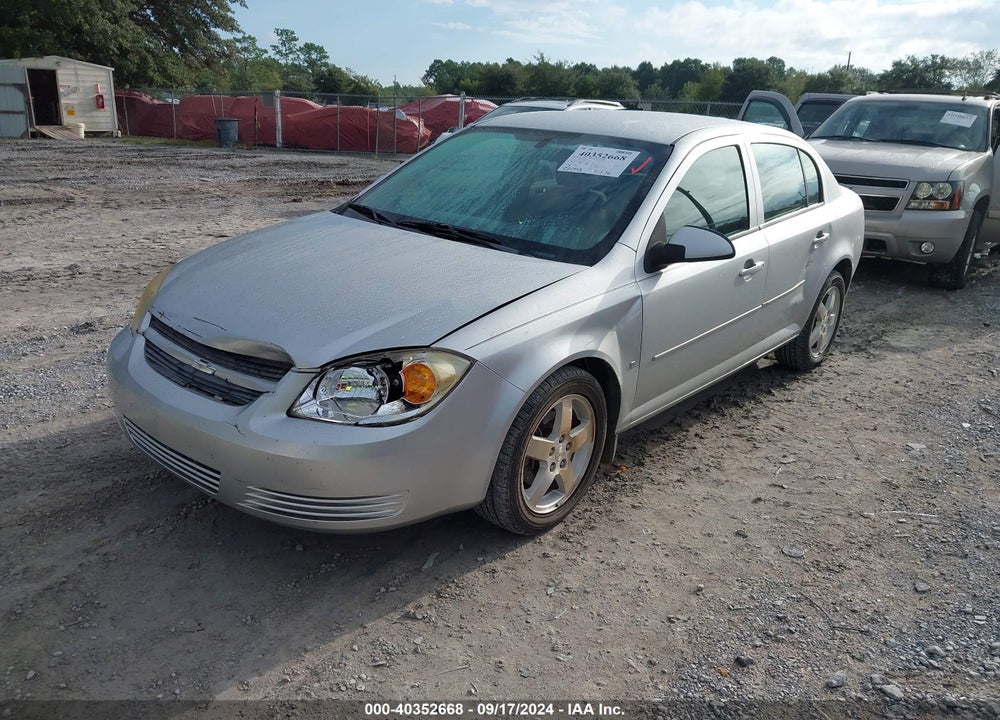 2009 CHEVROLET COBALT LT VIN: 1G1AT58H997109542