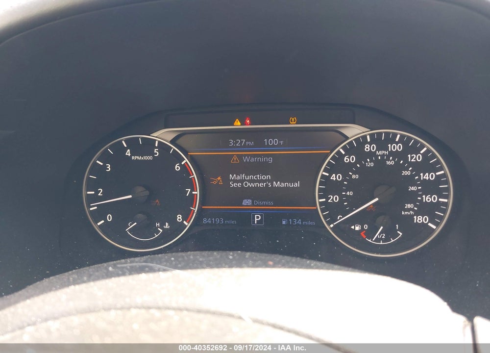 2021 NISSAN ALTIMA SR VC-TURBO FWD VIN: 1N4AL4CV5MN388240