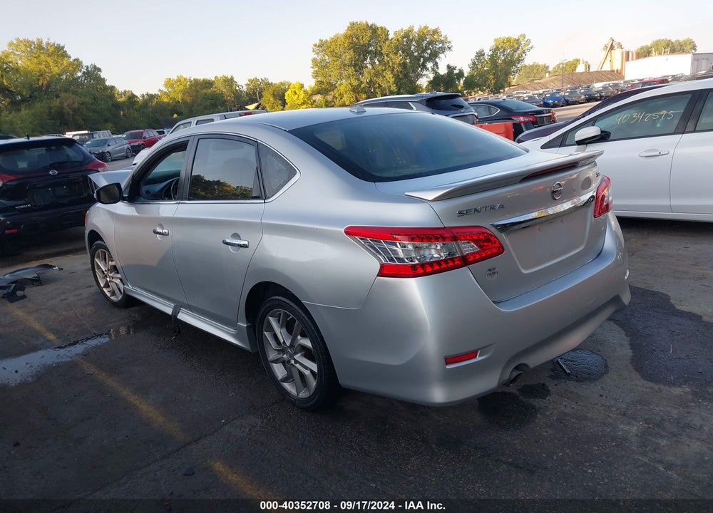 2015 NISSAN SENTRA SR VIN: 3N1AB7AP8FY246217