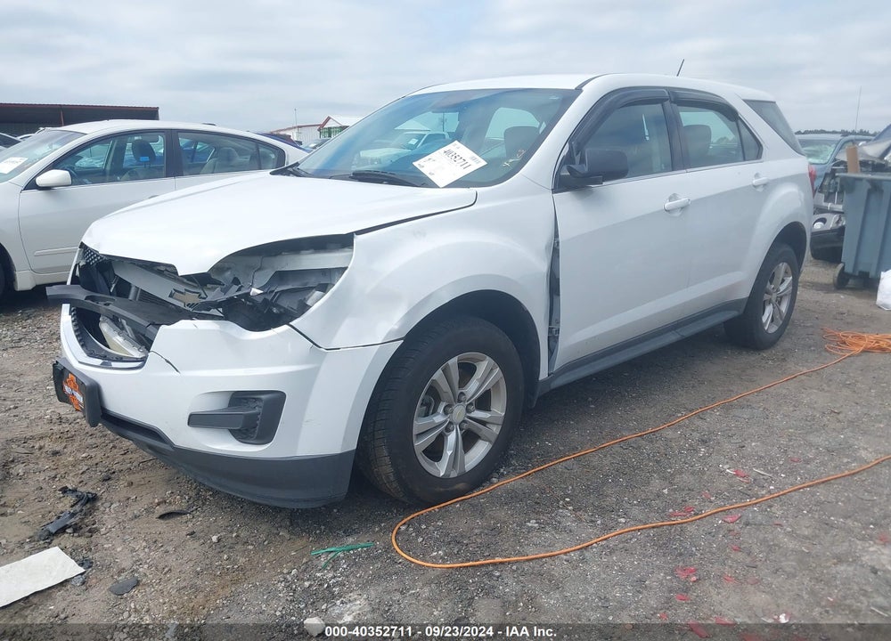 2013 CHEVROLET EQUINOX LS VIN: 2GNALBEK2D1153482