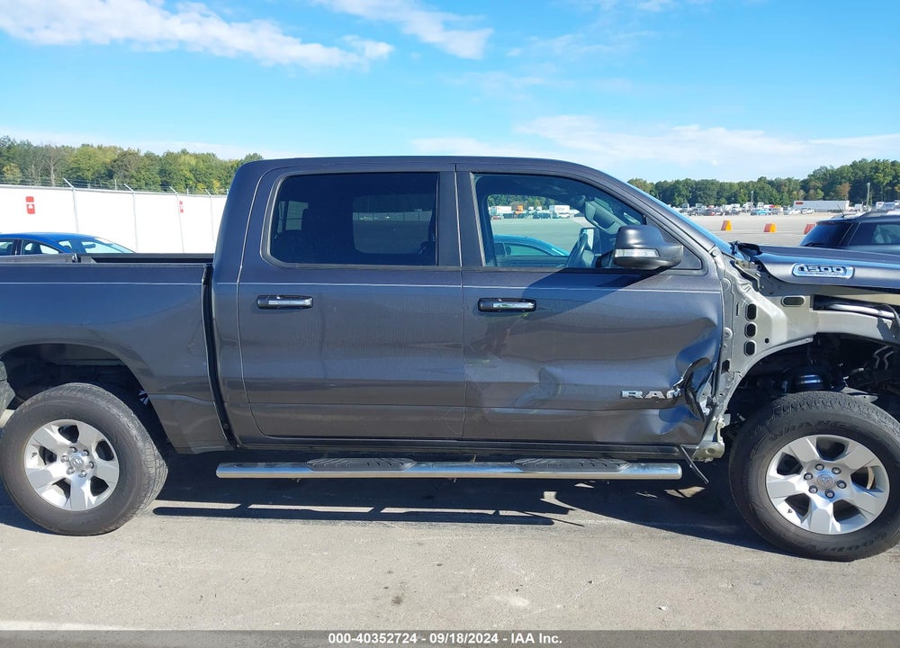 2019 RAM 1500 BIG HORN/LONE STAR 4X4 5'7 BOX VIN: 1C6SRFFTXKN525101