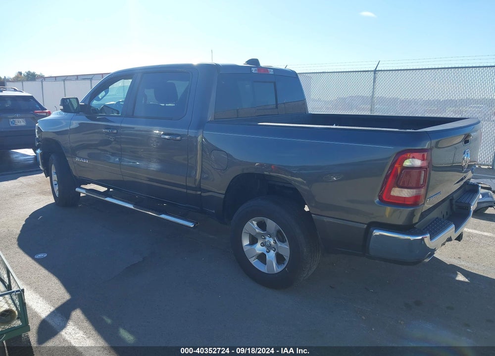 2019 RAM 1500 BIG HORN/LONE STAR 4X4 5'7 BOX VIN: 1C6SRFFTXKN525101