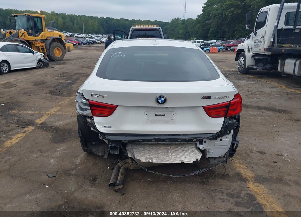 2017 BMW 330I GRAN TURISMO XDRIVE VIN: WBA8Z9C39HG826526