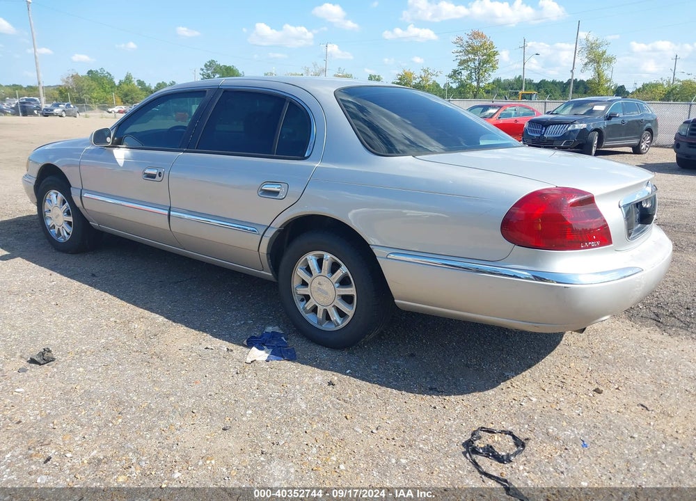 2002 LINCOLN CONTINENTAL VIN: 1LNHM97V12Y680729
