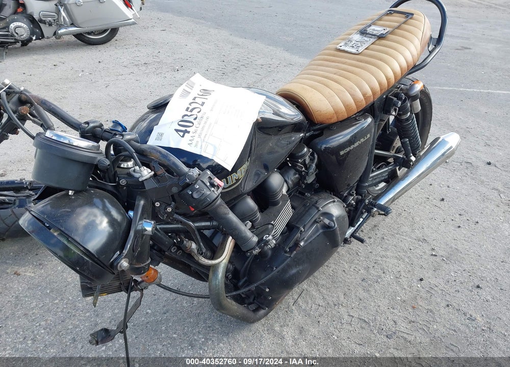 2010 TRIUMPH MOTORCYCLE BONNEVILLE VIN: SMT900K12AT428361