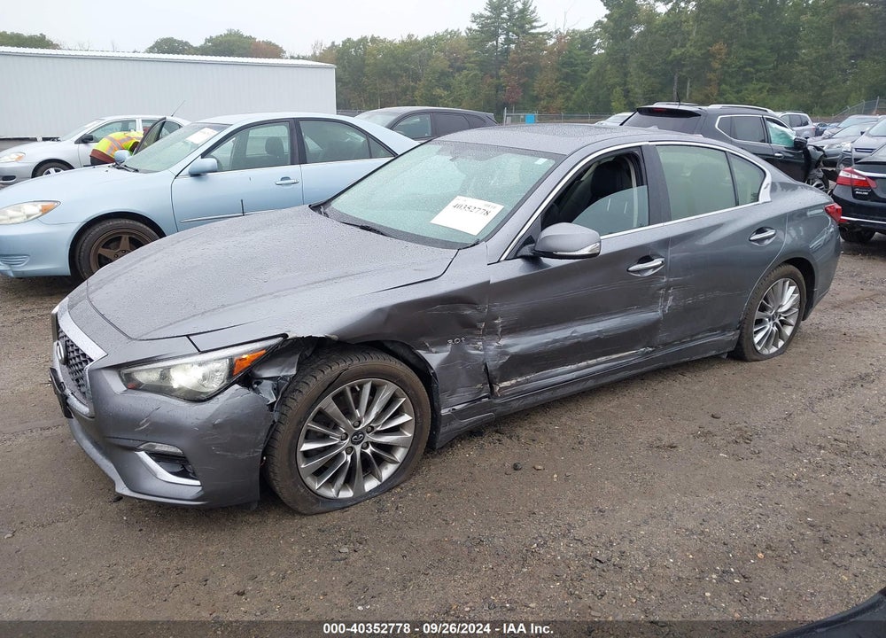 2019 INFINITI Q50 3.0T LUXE VIN: JN1EV7AR2KM551915