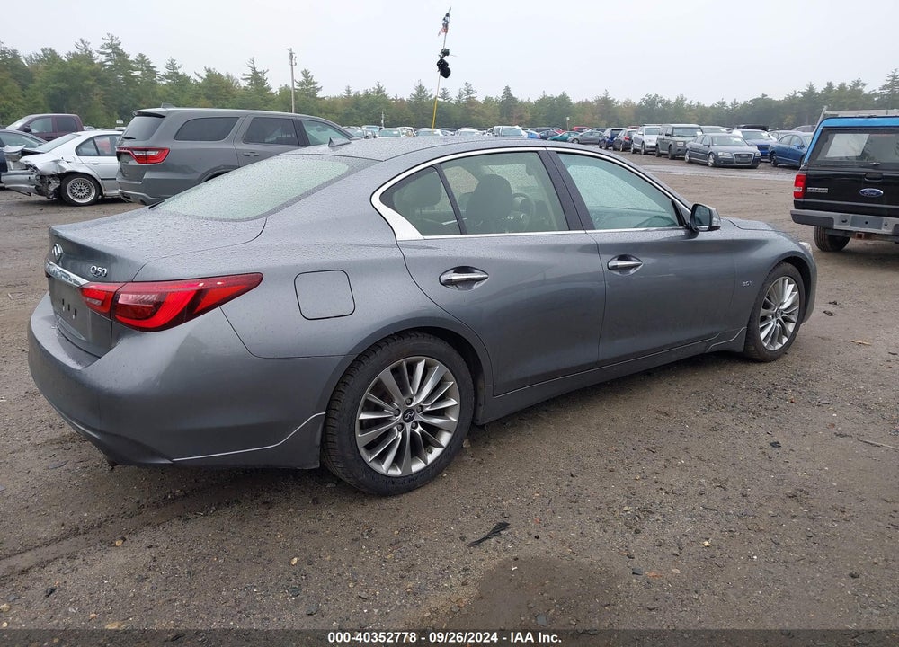 2019 INFINITI Q50 3.0T LUXE VIN: JN1EV7AR2KM551915