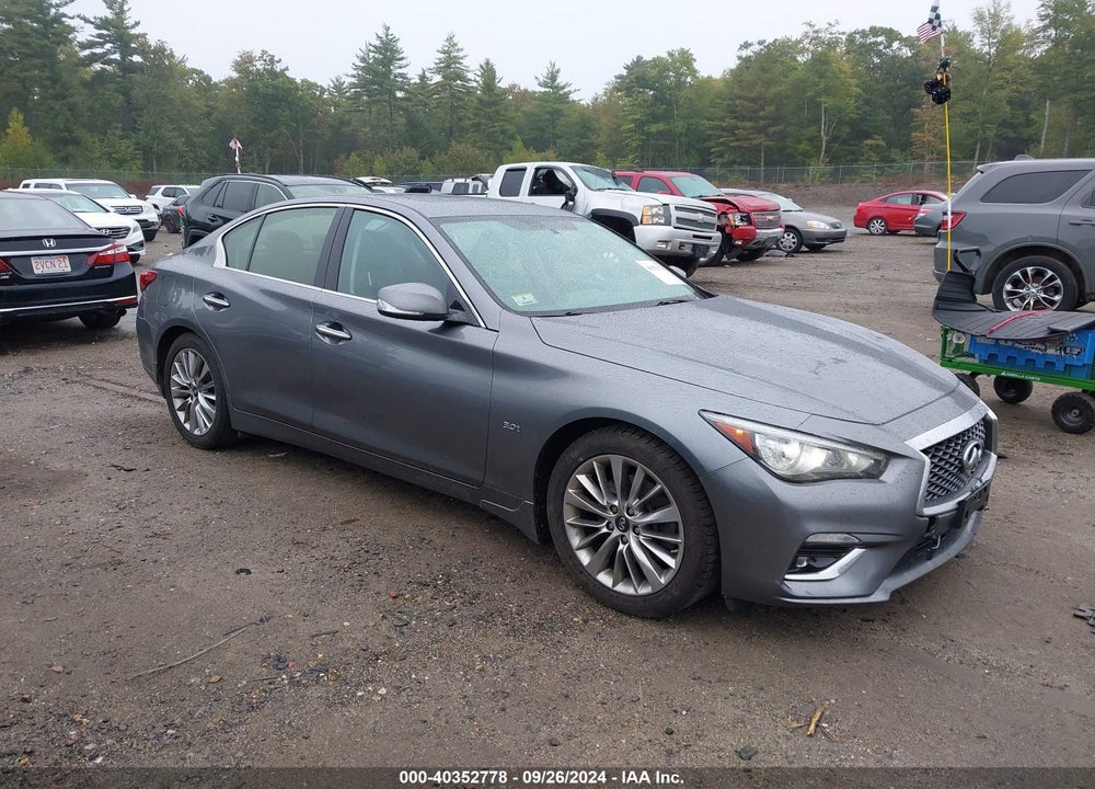 2019 INFINITI Q50 3.0T LUXE VIN: JN1EV7AR2KM551915