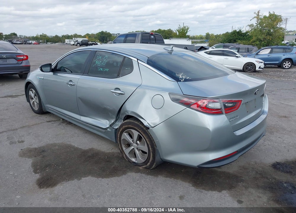 2014 KIA OPTIMA HYBRID LX VIN: KNAGM4AD0E5067376