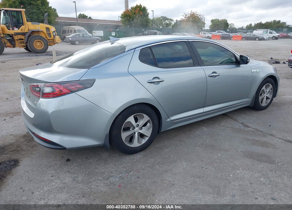 2014 KIA OPTIMA HYBRID LX VIN: KNAGM4AD0E5067376