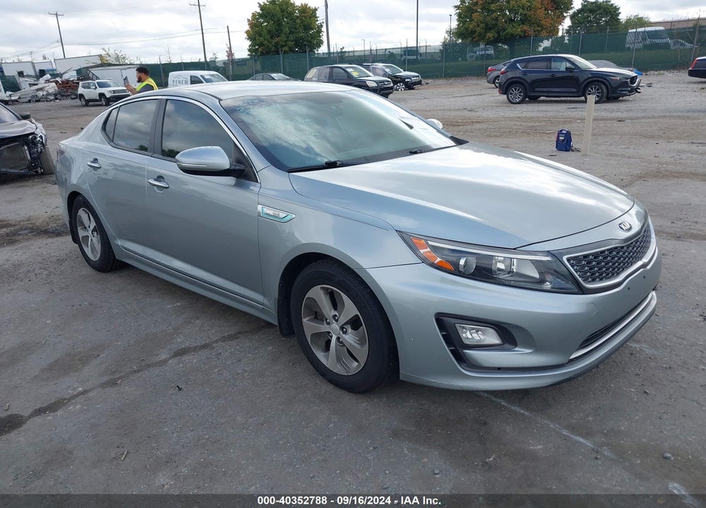 2014 KIA OPTIMA HYBRID LX VIN: KNAGM4AD0E5067376