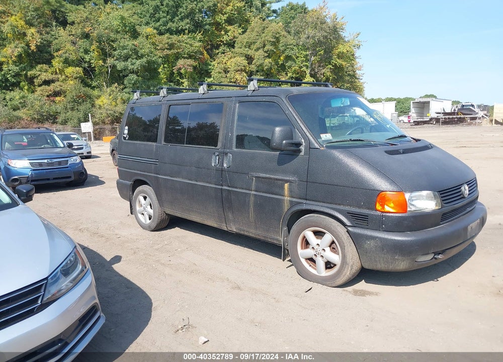 2002 VOLKSWAGEN EUROVAN GLS VIN: WV2KB47002H043064