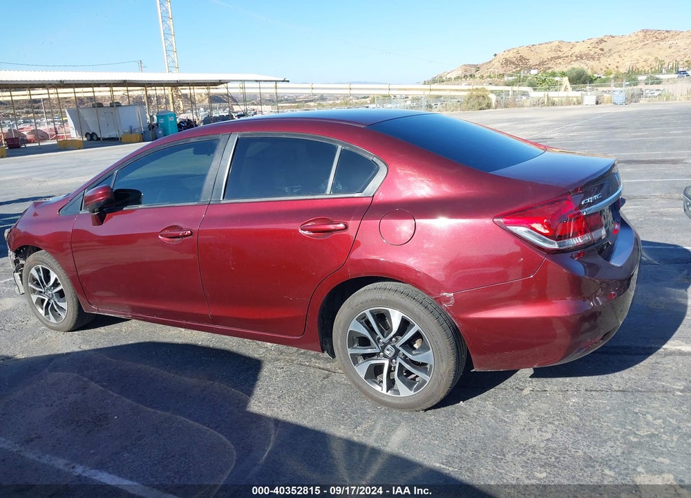 2015 HONDA CIVIC EX VIN: 19XFB2F86FE256088