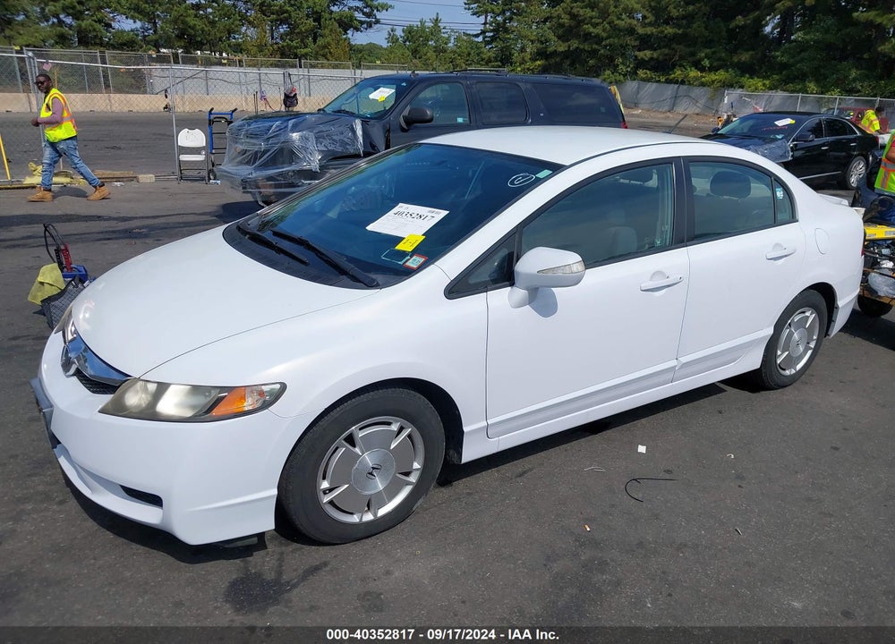 2009 HONDA CIVIC HYBRID VIN: JHMFA36229S007968