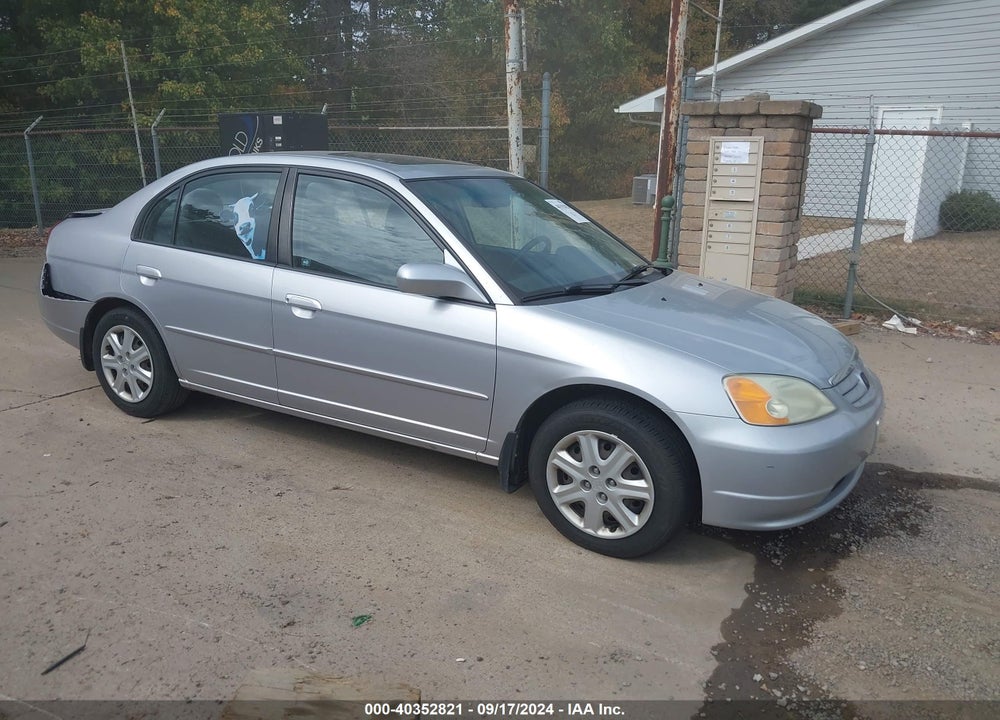 2003 HONDA CIVIC EX VIN: 2HGES26783H564044