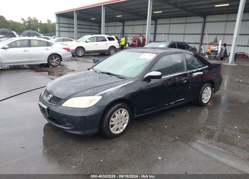 2004 HONDA CIVIC LX VIN: 1HGEM22574L042069
