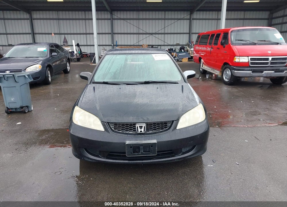 2004 HONDA CIVIC LX VIN: 1HGEM22574L042069