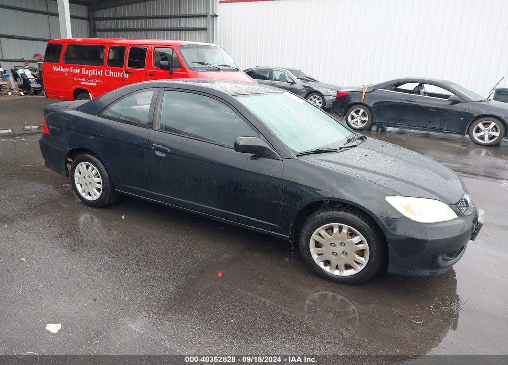 2004 HONDA CIVIC LX VIN: 1HGEM22574L042069